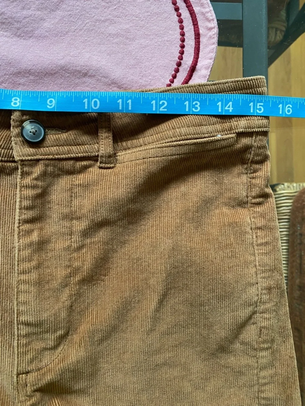 Everlane The Sailor Pant in Toasted Coconut Brown Corduroy 6 - Picture 13 of 16